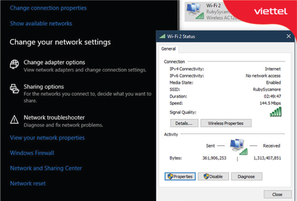 Sửa lỗi WiFi không nhận địa chỉ IP trên máy tính