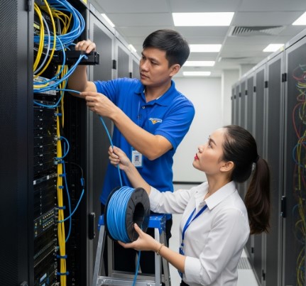 Thiết kế sơ đồ đi dây mạng khoa học cho hệ thống mạng lớn